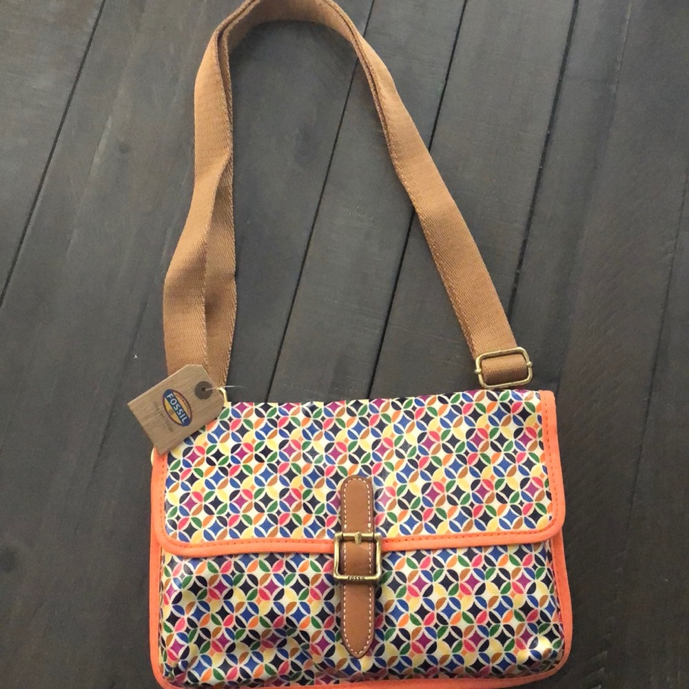 Fossil mini crossbody purse